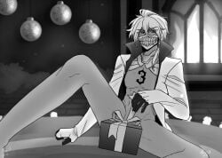 bleach christmas dick_in_a_box present rule_63 solo_male tagme tia_harribel