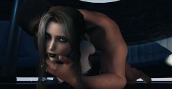 1boy 1girls 3d aerith_gainsborough anal anal_insertion anal_sex animated big_penis black_lipstick bouncing_balls choke_hold choker clothed_female_nude_male cum cum_in_ass cum_inside doggy_style dubious_consent final_fantasy final_fantasy_vii final_fantasy_vii_remake fishnets fucked_silly goth goth_girl ground_pound high_heels laying_down laying_on_stomach longer_than_3_minutes looking_at_viewer makeup mationelson pantyhose penetration prone_bone questionable_consent rape rough_sex skirt sound square_enix tagme video virt-a-mate virtamate