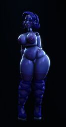 3d 3d_(artwork) 3d_model ballerina ballerina_shoes ballora ballora_(fnafsl) belly blush breasts cosmic_trance earings five_nights_at_freddy's five_nights_at_freddy's:_sister_location fnaf heels huge_breasts pearl_necklace puckered_lips purple_hair robot robot_girl scottgames seductive_look seductive_pose sister_location stomach summer_ballora summer_ballora_1.0_(cosmic_trance) thick_legs thick_thighs