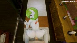 1boy 1pokemon 3d breast breasts doggy_style female_gardevoir from_behind from_behind_position gardevoir generation_3_pokemon hentai mega_evolution mega_gardevoir penis pokémon_(species) pokemon pokemon_(species) pokephilia pov pussy sfm spread_legs tagme thenaysayer34 uncensored vranimeted