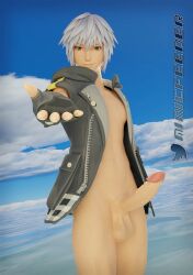 3d artist_request clothed_male kingdom_hearts male male_only penis riku tagme