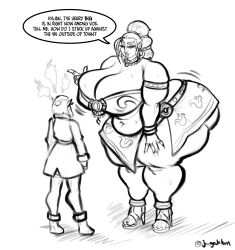 gerudo from tears of the kingdom by jagakhun