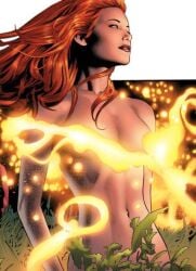 1girls areolae blue_eyes blush breasts female_only greg_land jean_grey justin_ponsor marvel marvel_comics matt_ryan_(artist) medium_breasts naked nude nudity pussy red_hair shaved_pussy solo solo_female superheroine toksie x-men