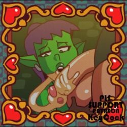 1female 1futa 1girls 2020 animated ball_grab ball_play big_penis cum cum_in_mouth cum_in_throat cum_inside deep_throat deepthroat dungeon fellatio female femdom fringe futa_on_female futanari gilda_(trixys_treasures) goblin goblin_female green_body green_eyes green_skin gulp highres implied_futanari intersex interspecies keycock light_skin long_hair music no_gag_reflex on_knees oral oral_sex orgasm penetration penis ponytail purple_hair sound straight_hair swallowing_penis_while_deepthroat swallowing_sounds tagme throat_bulge throat_fuck throat_noise tongue tongue_out tongue_out_blowjob trixy_(keycock) trixys_treasures_(keycock) video video_games