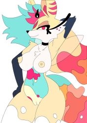 big_ass big_breasts female female_only furry helluva_boss pose queen_bee queen_bee-lzebub_(helluva_boss)