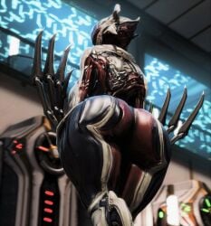 1girls 3d 3d_(artwork) ass breasts child_bearing_hips garuda_(warframe) hips huge_ass large_ass large_breasts solo thick_thighs thighs vindicate warframe wide_hips