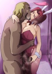 1boy 1girls adult_and_teenager age_difference bad_end big_ass big_butt big_penis black_king_(code_geass) blonde_hair blonde_hair_male blonde_male bunny_ears bunny_girl bunnysuit censored closed_eyes clothed clothed_female clothed_female_nude_male clothed_sex clothes code_geass curves curvy curvy_body curvy_female dark-skinned_male dark_skin fit_female forced forced_kiss french_kiss hand_on_penis handjob huge_breasts imminent_sex iwao178 kallen_stadtfeld kissing kozuki_kallen light-skinned_female light_skin mature mature_male older_male older_man_and_teenage_girl pantyhose questionable_consent red_hair scowl sex_slave slim_waist stroking_penis sweat sweating sweaty teenage_girl teenager thick thick_ass thick_legs thick_thighs thighs veiny veiny_penis wide_hips yellow_hair young younger_female