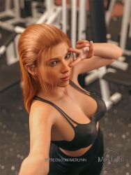 1girls 3d athletic athletic_female avengers big_ass big_breasts black_widow_(marvel) breasts bust busty cleavage curvaceous curvy curvy_figure digital_media_(artwork) eyebrows eyelashes eyes female female_focus female_only fit fit_female gym gym_uniform hair hero heroine hips hourglass_figure huge_ass huge_breasts human human_only large_ass large_breasts legs light-skinned_female light_skin lips marvel marvel_cinematic_universe marvel_comics mature mature_female merlynn natasha_romanoff red_hair russian scarlett_johansson slim slim_waist solo solo_female spy straight straight_hair superhero superheroine thick thick_legs thick_thighs thighs toned toned_female top_heavy upper_body v_sign voluptuous waist wide_hips