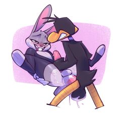 2boys anal anal_sex anatid anseriform anthro ass avian balls bigdad bird black_body black_feathers blush bodily_fluids bottomless buckteeth bugs_bunny clenched_teeth clothed clothing cum cum_in_ass cum_inside daffy_duck duck duo feathers fur furry gay gay_anal gay_sex genital_fluids genitals grey_body grey_fur lagomorph leporid looney_tunes male male/male male_only male_penetrated male_penetrating male_penetrating_male mammal multicolored_body multicolored_fur nude open_mouth open_smile penetration penile penile_penetration penis penis_in_ass rabbit sex smile sweat teeth the_looney_tunes_show thighhighs two_tone_body two_tone_fur unspoken_thing warner_brothers yaoi