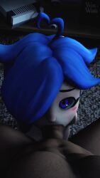 3d animated blue_hair fellatio female nude nude_female pov pov_male sex smg4 sound tagme tari_(smg4) video whiteweasel