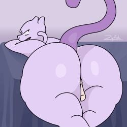 1:1 animated ass bed big_ass big_butt buttjob covered_buttjob disembodied_penis duo furniture generation_1_pokemon genitals gif hot_dogging huge_ass huge_butt human jiggling legendary_pokemon looking_at_viewer looking_back lying lying_on_bed male male/male mammal mewtwo nintendo on_bed open_mouth penis pokemon pokemon_(species) pokephilia purple_body purple_skin sex simple_background size_difference small_penis tail thick_thighs zyfoh