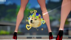 animated bikini black_hair blue_eyes dancing doge high_heels jic_jic kali_belladonna mikumikudance milf milfs mmd music_video raven_branwen red_eyes red_hair rwby salem_(rwby) silver_eyes summer_rose tagme video white_hair willow_schnee