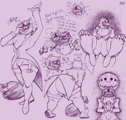 <3 1boy 2boys anthro anthrofied ass bent_over big_ass bobthetanuki bulge cat_ears cat_humanoid cat_mask clasped_hands clothing dialogue drooling dubious_consent extrasizedbob fear_and_hunger fear_and_hunger:_termina femboy furry gay girly heart huge_ass male male_only mask moon multiple_images multiple_poses open_mouth pocketcat_(fear_and_hunger) saliva sharp_teeth smile speech_bubble spread_legs suit tagme tongue tongue_out transformation