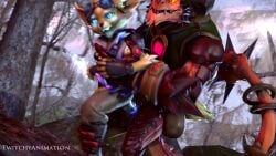 3d 3d_animation anal animated anthro anthro_on_anthro drogoz_(paladins) gay male male/male male_only no_humans no_sound paladins pip_(paladins) sex tagme twitchyanimation video yaoi