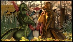 2023 3d_(artwork) 5_fingers abs anthro anthro_on_anthro ass athletic athletic_anthro athletic_female big_breasts breasts brown_body brown_skin claws crocodile crocodile_(petruz) crocodilian crocodylid digital_media_(artwork) dominant dominant_female female female/female ffff_foursome finger_claws finger_fuck fingering fingers fish foursome full_nelson full_nelson_(arms_only) genitals green_body green_scales ground_shark group hammerhead_shark hi_res humanoid_hands interspecies interspecies_yuri legs_held_open legs_up marine multicolored_body multicolored_skin nature navel nipples nude outdoor_nudity outdoor_sex outdoors outside outside_sex partially_submerged petruz_(copyright) phyrna_(petruz) pussy red_body reindeerviking reptile scales scalie shark shark_humanoid skinny_dipping source_filmmaker spread_legs submissive submissive_female swamp tail teeth two_tone_body two_tone_skin vaginal_penetration water white_body white_skin yuri