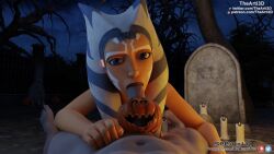 1boy 1girls ahsoka_tano airress3d_(3d-modeller) alien alien_girl animated breast breasts eye_contact fellatio female graveyard halloween male partial_male penis pov pumpkin pussy source_filmmaker star_wars tagme tattoo the_clone_wars:_season_seven thearti3d togruta uncensored virtual_reality vranimeted