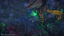 3d 3d_animation animated anthro anthro_on_anthro gay kroxigor lizardman_(warhammer_fantasy) no_humans no_sound sex skaven tagme twitchyanimation video warhammer_(franchise) warhammer_fantasy