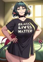 jane doe (zenless zone zero) from black lives matter by juuicyai