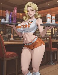 emma frost from hooters by fancy pants