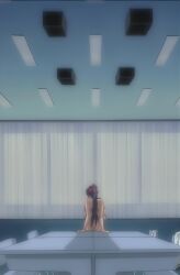 1boy 1girls ass ass_press back_view bare_ass bare_back bare_shoulders bible_black bible_black_gaiden big_ass big_breasts black_hair breasts classroom completely_nude curtains desk empty_room faceless_female faceless_male facing_away female groping groping_breasts hair_ornament high_resolution hiratani_seiichi implied_breast_sucking implied_oral implied_sex indoors kozono_nami lesbian_to_straight lesbian_with_male long_hair male nude purple_hair ribbon school screencap sitting sitting_on_desk sitting_on_table straight student_council_president table teenage_female teenage_male teenager uncensored very_long_hair window