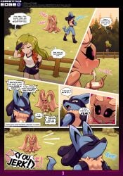 3_toes 5_fingers absurd_res after_sex ahe_gao akiione angry anthro anthro_penetrated areola ass big_butt blue_body bodily_fluids breasts breeding breeding_request brown_body canid canine chilllum clenched_teeth closed_eyes comic cough coughing_cum crossed_arms crouching cum cum_in_mouth cum_inside cum_pool cum_splatter daycare dialogue digitigrade dominant dominant_male english_text feet female female_anthro female_penetrated fingers frown generation_4_pokemon genital_fluids genitals group growling half-closed_eyes hi_res high-angle_view human humor impregnation_request interspecies kneeling lagomorph leaning leaning_forward looking_at_another looking_pleasured lopunny low-angle_view lucario male male/female male_anthro male_penetrating male_penetrating_female mammal medium_breasts moan multiple_angles narrowed_eyes nintendo nipples on_grass onomatopoeia outside_sex penetration penis pink_areola pink_eyes pink_nipples pokemon pokemon_(species) pokemon_trainer rear_view red_eyes requesting rounded_back screaming sex sound_effects spread_legs spreading standing submissive submissive_female sweat teeth text three-quarter_view toes tongue tongue_out voyeur walking_away wide_stance
