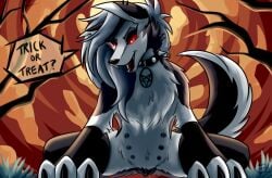 feral loona (helluva boss) from hellaverse by muskydusky