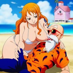 muten roushi from dragon ball z by jarentr