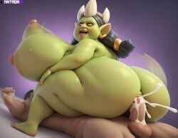 goblin queen (clash royale) from clash (series) by matronai (artist)
