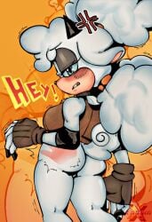 lanolin the sheep from sega by xrobinsfw
