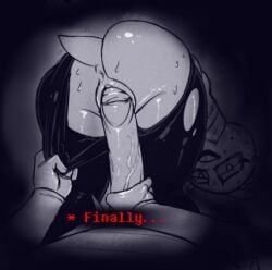 chara from under (her) tail by thewill