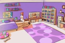 1boy 1boy1girl 1girl1boy 1girls 2d_animation against_table animated barefoot bed bedroom bedroom_setting bedroom_sex big_breasts books bookshelf breasts brown_hair brown_hair_male dog_bone dresser fair_skin fair_skinned_female female footjob game_freak gif ginger ginger_female ginger_hair hi_res high_resolution highres laying laying_on_back laying_on_floor light-skinned_female light-skinned_male light_skin male male/female naked naked_female naked_male nintendo nipples nubiananan nude nude_female nude_male orange_hair orange_hair_female pokemon pokemon_swsh side_ponytail sitting sonia_(pokemon) sunglasses two-footed_footjob uncensored victor_(pokemon)