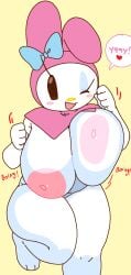 my melody from sanrio by cassettedream