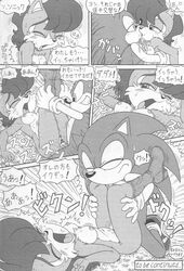 breasts female hedgehog karate_akabon male mammal penis pussy rodent sally_acorn sonic_(series) sonic_the_hedgehog squirrel straight