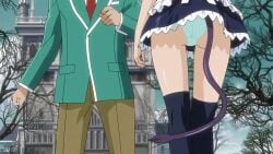 aono_tsukune big_breasts blue_hair breast_grab breasts cherry demon_girl english_audio english_dialogue english_language exposed_belly exposed_breasts exposed_thighs female female_pervert fhd flashing_breasts frozen grabbing grabbing_breasts grabbing_own_breast hd hd_(traditional) horny huge_breasts ice kicking kurono_kurumu large_breasts leggings maid maid_apron maid_headdress maid_outfit maid_uniform nipples nosebleed panties pantyshot pervert_female pressing_breasts_together rosario+vampire self_fondle sendou_yukari shirayuki_mizore squeezing squeezing_breast succubus tagme tail video washtub wings witch witch_hat