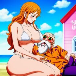 muten roushi from dragon ball z by jarentr