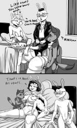 1girls 2025 2boys 3boys absurd_res after_sex after_vaginal age_difference anthro anthro_female anthro_male anthro_on_anthro anthro_only anthro_penetrated anthro_penetrating anthro_penetrating_anthro ass balls big_breasts black_and_white black_hair blush bodily_fluids breast_play breast_suck breasts callmewritefag canid canine canis cat cat_boy clothed clothing comic cub cuckold cum cum_in_pussy cum_inside dialogue digital_drawing_(artwork) digital_media_(artwork) dirty_talk domestic_cat elinor_wonders_why english english_text erection eyebrows eyelashes eyewear facial_tuft felid feline felis fellatio female female_penetrated fur furry furry_female furry_male furry_only genital_fluids genitals glasses group group_sex hair hanna-barbera hi_res hotwife infidelity lagomorph larger_female larger_penetrated leporid male male/female male_cub male_penetrating male_penetrating_female mammal marriage_consummation mature_anthro mature_female monochrome mr._rabbit_(eww) ntr nude older_female older_female_and_younger_male older_penetrated open_mouth oral oral_penetration pbs penetration penile penis percy_lynxoln_(callmewritefag) pussy rabbit rabbit_girl ranger_rabbit screentone sex shaded size_difference smaller_male smaller_penetrating smaller_penetrating_bigger smile spitroast sucking sucking_nipples suckling swat_kats tail text thick_thighs threesome trio tuft url vaginal_penetration wanye wedding_dress white_body wolf wolf_boy young young_anthro young_male younger_male younger_penetrating younger_penetrating_older