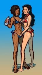 asami sato from avatar the last airbender by pears (artist)