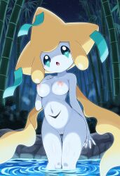 jirachi from pokemon by unknown artist