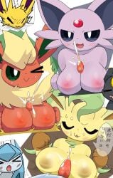 eeveelution from pokemon by sateco