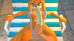1futa 3d 3d_animation animated anthro autofellatio balls big_penis black_nose breasts canastus cleavage cum dreadlocks echidna ejaculation fur furry futanari giver_pov hips horsecock horsecock_futa huge_balls huge_cock intersex male male_on_futa mobian mobian_(species) mobian_echidna monotreme nipples no_sound on_back oral_sex orange_fur penetration penis poolside pussy sega self_sucking shorter_than_30_seconds sling_bikini sonic_(series) sonic_adventure sonic_the_hedgehog_(series) source_filmmaker sunglasses sunglasses_on_head tagme thick_thighs thighs tikal_the_echidna vaginal_sex video voluptuous_futa