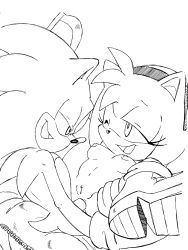 amy rose from sega by randomguy999