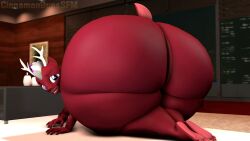 3d big_ass bubble_butt cinnamon_buns_(character) cinnamonbunssfm huge_ass hyper_ass thick_thighs wide_hips