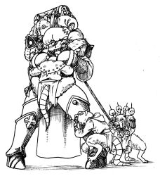 1girls adepta_sororitas anthro armor big_breasts bondage bone breasts coerced female femsub gas_mask greyscale group hair high_resolution imminent_rape imperium_of_man male mammal mask monochrome murid murine noahdoesart rape rat rodent sister_of_battle size_difference skaven skull struggling violation warhammer_(franchise) warhammer_40k warhammer_fantasy white_hair