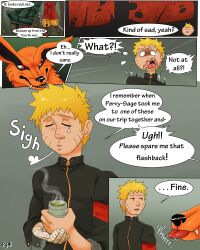 anal big_penis comic cum english_text feral knot kurama male/male naruto naruto_shippuden oral prince-vulpine size_difference text uzumaki_naruto