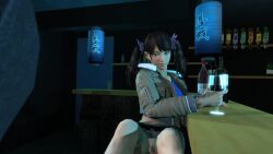 1boy 1girls 3d animated cheating chinese_girl father-in-law_and_daughter-in-law female footjob incest kazuya_mishima ling_xiaoyu male no_sound oscarkim123 stealth_sex tagme tekken video