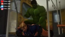 2boys 3d anal anal_sex animated big_ass big_ass_(male) big_butt big_dom_small_sub bottomless bubble_ass bubble_butt captain_america gay gay_sex green-skinned_male green_skin hulk hulk_(series) human kitrell_simz light-skinned_male light_skin male male_only male_penetrated marvel marvel_cinematic_universe mp4 size_difference slapping_ass sound steve_rogers tagme the_sims_4 video yaoi