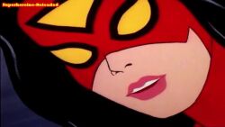 animated armpit armpits jessica_drew marvel nsfw public_nudity spider-man_(series) spider-woman superheroine_reloaded tagme torn_clothes torn_clothing unmasked unmasked_against_will unmasking video