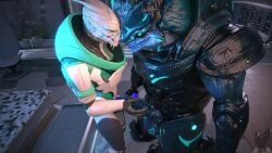 3d 3d_animation alien animated krogan male/male male_only mass_effect moan moaning mutual_masturbation no_humans penis shorter_than_30_seconds sound tagme turian twitchyanimation video