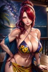 1girls ai_generated character_request copyright_request curvy_body curvy_female curvy_figure diffusionlad female female_focus female_only huge_breasts seductive_look solo stable_diffusion voluptuous voluptuous_female