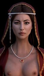 ai_generated assassin assassin's_creed assassin's_creed_(series) assassin's_creed_ii breasts brown_eyes brown_hair light_skin paola_(assassins_creed)